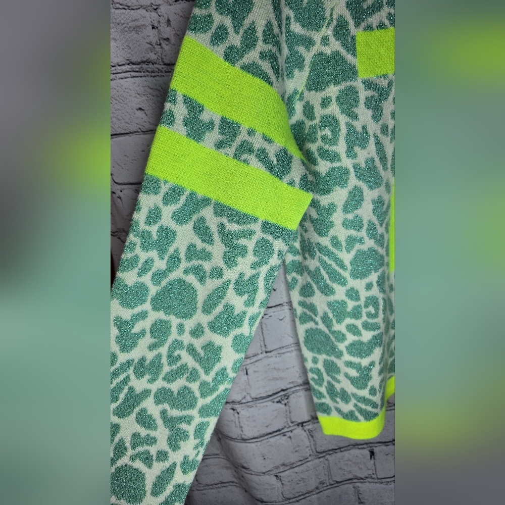 Juicy Couture Womens Leopard Print 74 Sweatshirt‎ Size XL - Picture 5 of 7